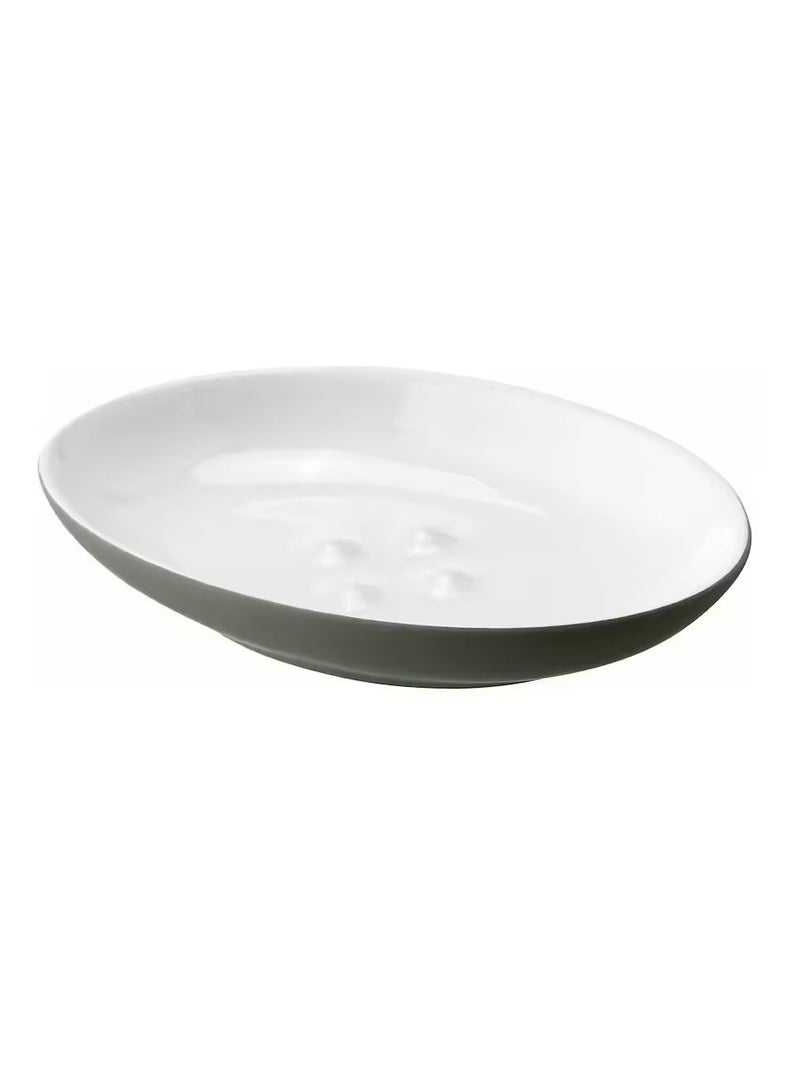 Soap dish grey green - Image 2