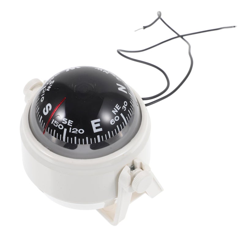 4 Pack Dashboard Compass for Car Boat Vehicle Navigation Ball Compass Mount - Image 2