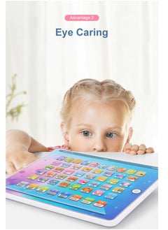 GOOTOY English ABC children learning Pad Portable compact tablet Kid’s computer Children’s educational toy All in one preschool gift  - Image 3