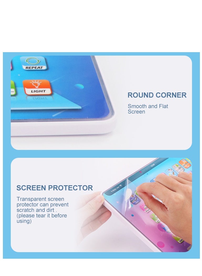 GOOTOY - English ABC children learning Pad Portable compact tablet Kid’s computer Children’s educational toy All in one preschool gift - Image 1