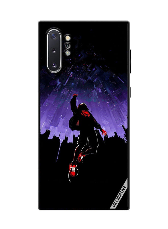 VR CREATIVE Protective Case Cover For Samsung Galaxy Note10 Plus 5G Spiderman In Space Design Multicolour - Image 1