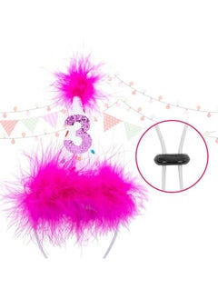 BINGPET Dog Birthday Bandana Girl Scarf And Reusable Dog Birthday Hat With 08 Figures  - Image 4
