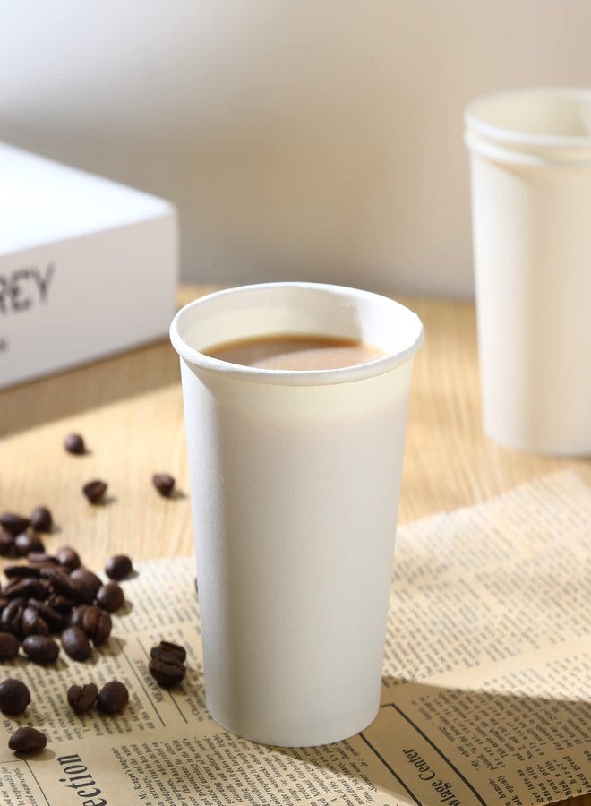 Cxsel 100 Park Disposable Hot Coffee Cups - Bulk 8 Oz Paper Cups, Disposable cups - Image 4