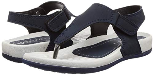 WELCOME Women's Matellicblue Flip-Flops - 7 UK/India (40 EU)(SI_BluePF01_7) - Image 2