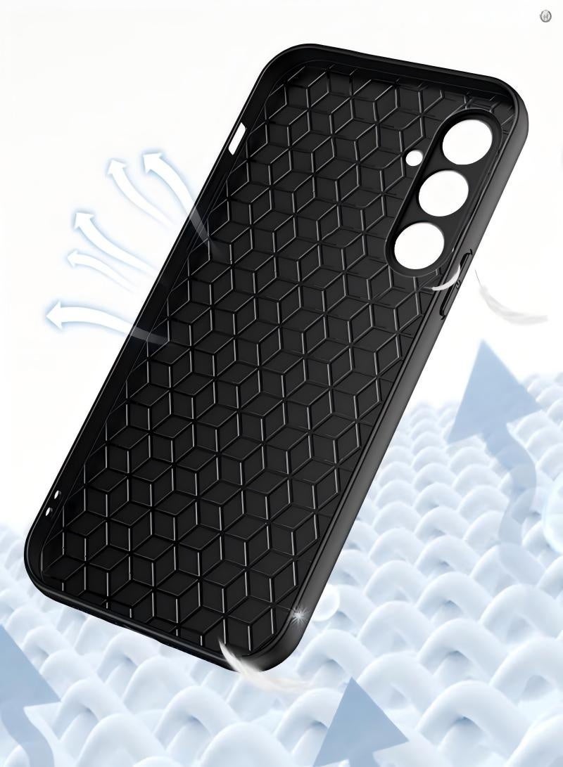 Samsung Galaxy A55 Case, Designed for Galaxy A55 5G Case,Luxury Business Retro Premium PU Leather Phone Case, Shockproof Bumper Full Body Protective Cover Phone Cases for Samsung Galaxy A55 5G (Grey) - Image 5