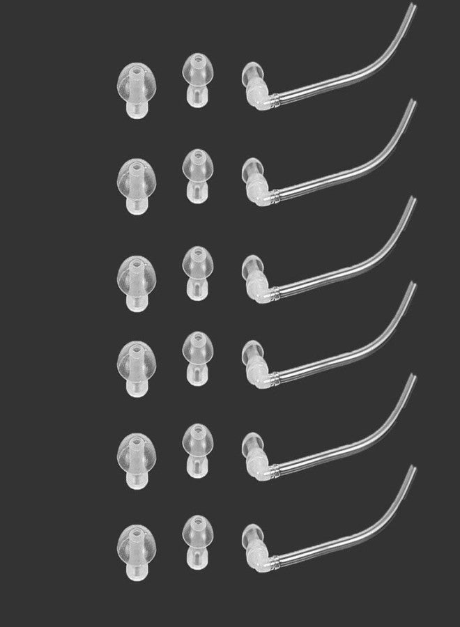 ايكا سدادات أذن AIKA بستة أنابيب، سماعات أذن Resound BTE، أطراف أذن على شكل قبة - 8 مم (6 قطع) - Image 1