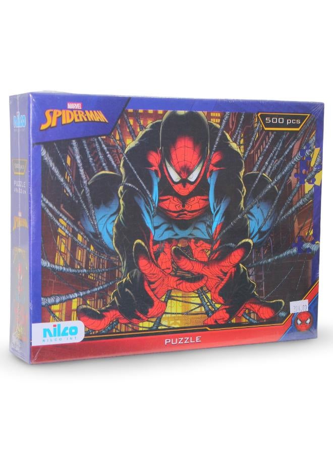 Nilco Spider-Man Puzzle – 500 Pieces - Image 1