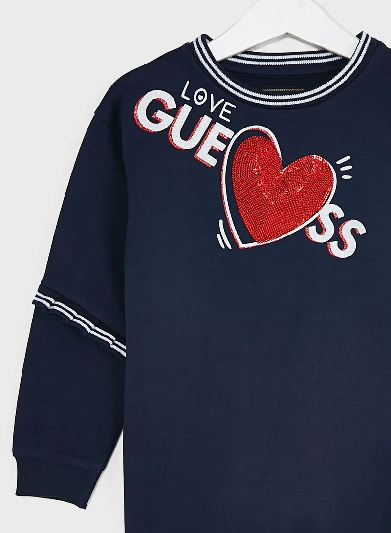 GUESS Kids Logo Dress