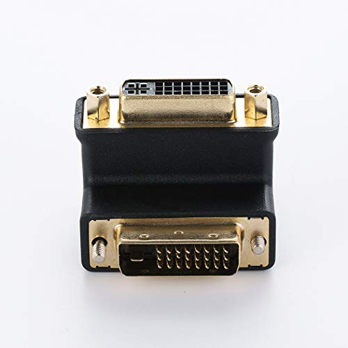 Arnorin DVI-I Female to DVI-D Male Right Angle Adapter - Image 2