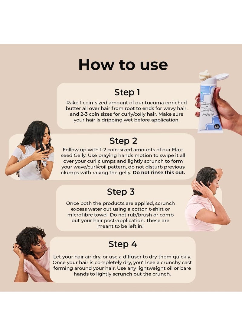 Fix My Curls - Curl Quenching Moisture Bundle for Curly and Wavy Hair, 1.76 Oz Each - Image 1