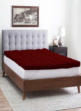 Mattress Topper Breathable Fabric Quilted Edge Piping Box Stiched 4 Corner Elastic 10cm Thick 200x200cm - pzsku/Z68F54AD5D6E10D9675B8Z/45/_/1721768248/9eb8ac2c-94ab-4c18-bc50-50b5dbe56f64