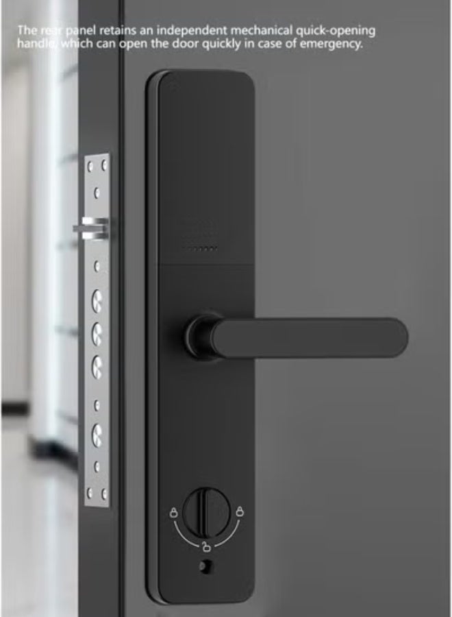 Sharpdo Tuya APP Fully Automatic Smart Lock Electronic Lock Password Lock, Suitable for B&B/Apartment/Home/Office/Rental House/Hotel - Image 5