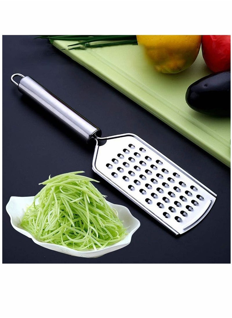 Y&D Grater, Cheese Grater Fine for Kitchen with Handle and Razor-Sharp Stainless Steel Blade Chocolate, Cheese, Carrot, Ginger, Coconut, Nuts 2PCS  - Image 5