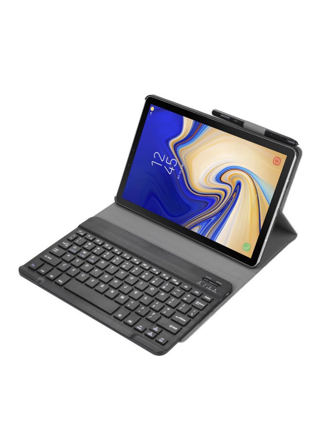 Suitable for Lenovo Mini Pad Tab M10 HD (2nd generation) X306F Protective case Bluetooth Keyboard Touch Leather case Color: Rose gold + Bluetooth keyboard (touch backlight) - Product type: Lenovo Tab M10 HD (2nd generation) X306F - Image 3