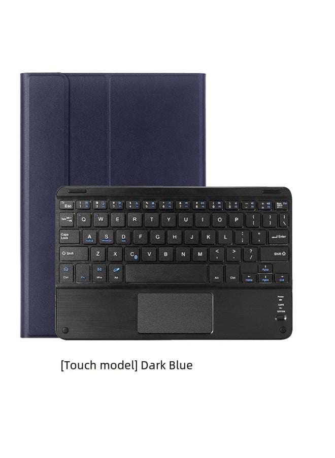 Suitable for Lenovo Mini Pad Tab M10 HD (2nd generation) X306F Protective case Bluetooth Keyboard Touch Leather case Color: Rose gold + Bluetooth keyboard (touch backlight) - Product type: Lenovo Tab M10 HD (2nd generation) X306F - Image 2
