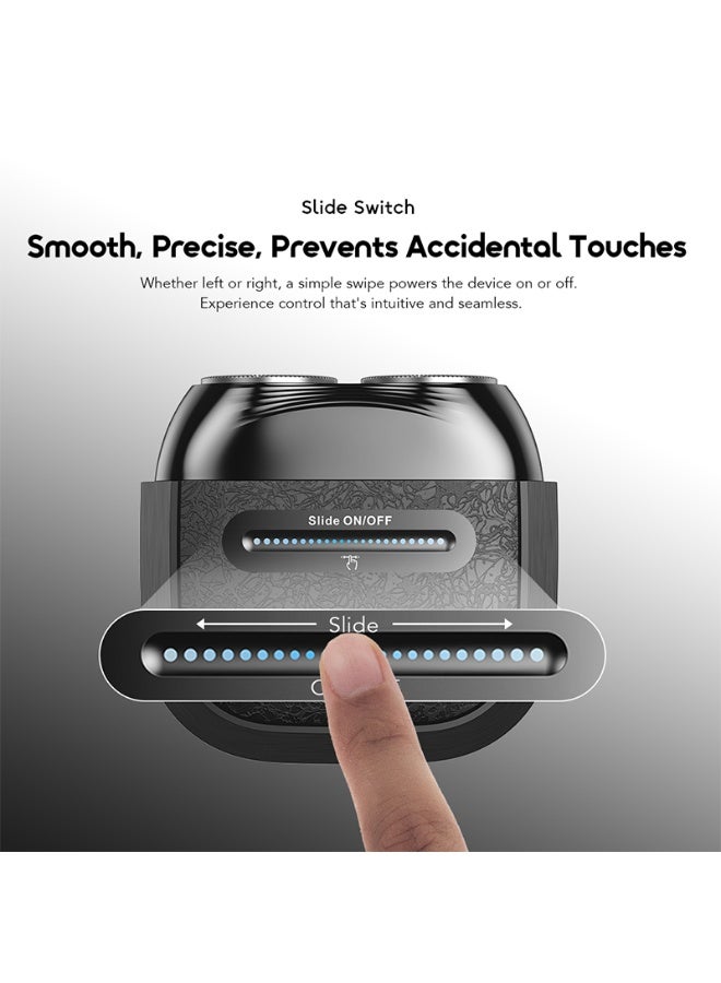 أورايمو ماكينة حلاقة اورايمو جو شيف لتنعيم الشعر صغيرة الحجم مدمجة - رمادي - Image 4