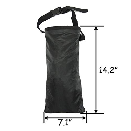 TIHOOD 3PCS trash bags, hanging Detachable garbage bag for Back Seat for Outdoor Traveling Home Use Car Storage Bags - Image 2
