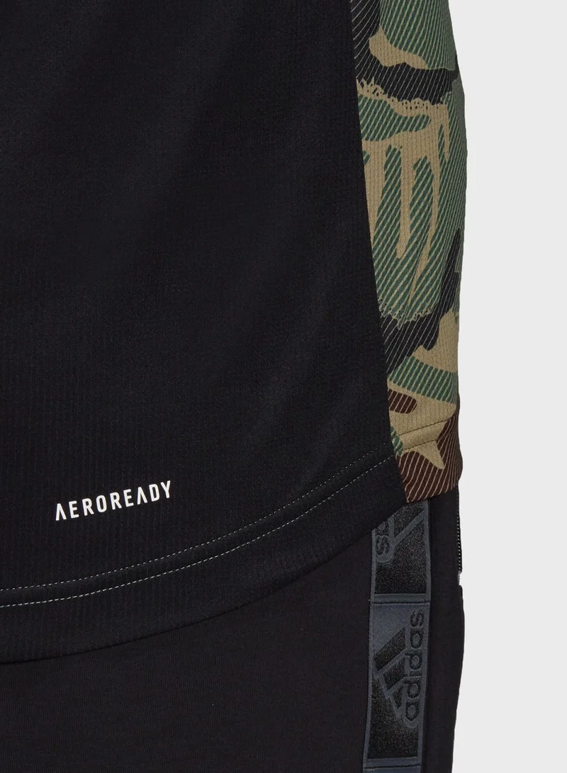 Adidas Design 2 Move Camo Graphic T-Shirt
