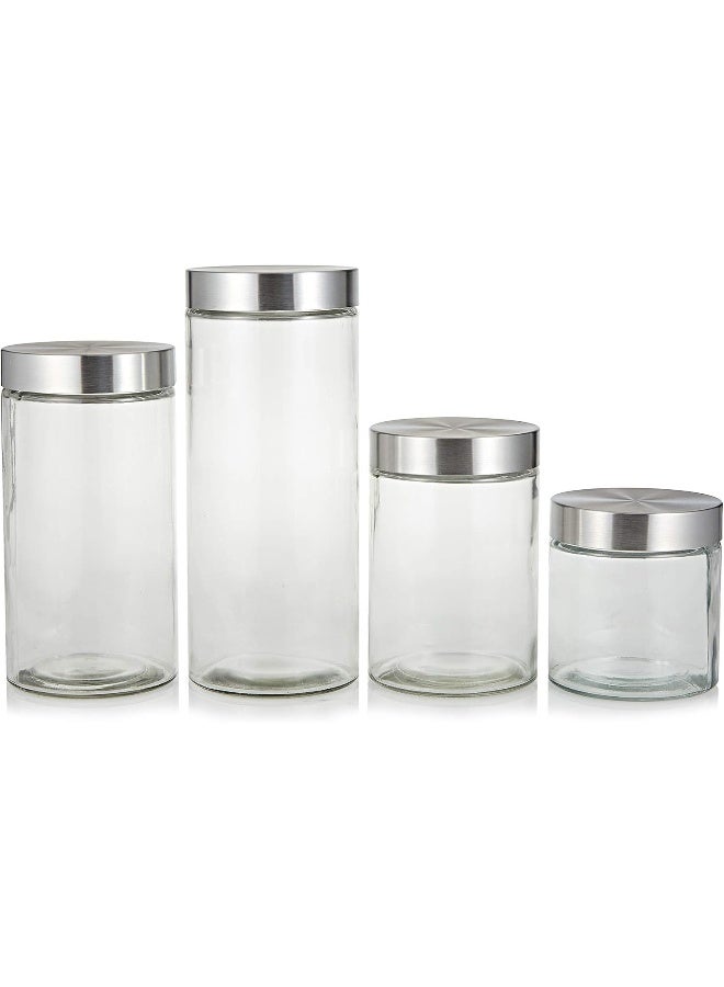 Harmony 4 Pieces Table Top Canister With Cover Set - Image 1