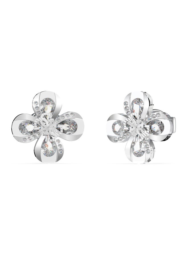 GUESS Ladies Silver Earrings