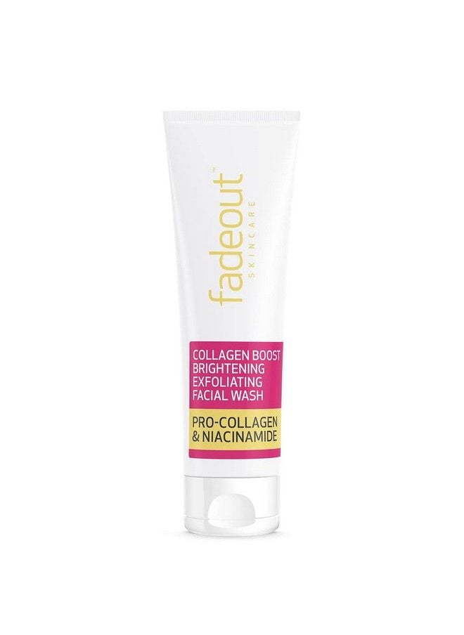 FADE OUT Collagen Boost Brightening Exfoliating Face Wash 100Ml ; Facial Wash With Procollagen And Niacinamide ; Face Wash For Women & Men  - Image 2