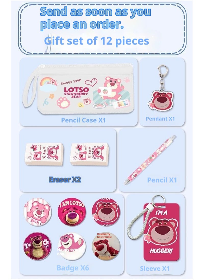 General 13-Piece Cartoon Lotso Backpack Set  - Image 2