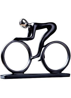 Generic Bicycle Statue Champion Cyclist Sculpture Resin Modern Abstract Art Athlete Bicycler Figurine Home Decoration  - Image 1