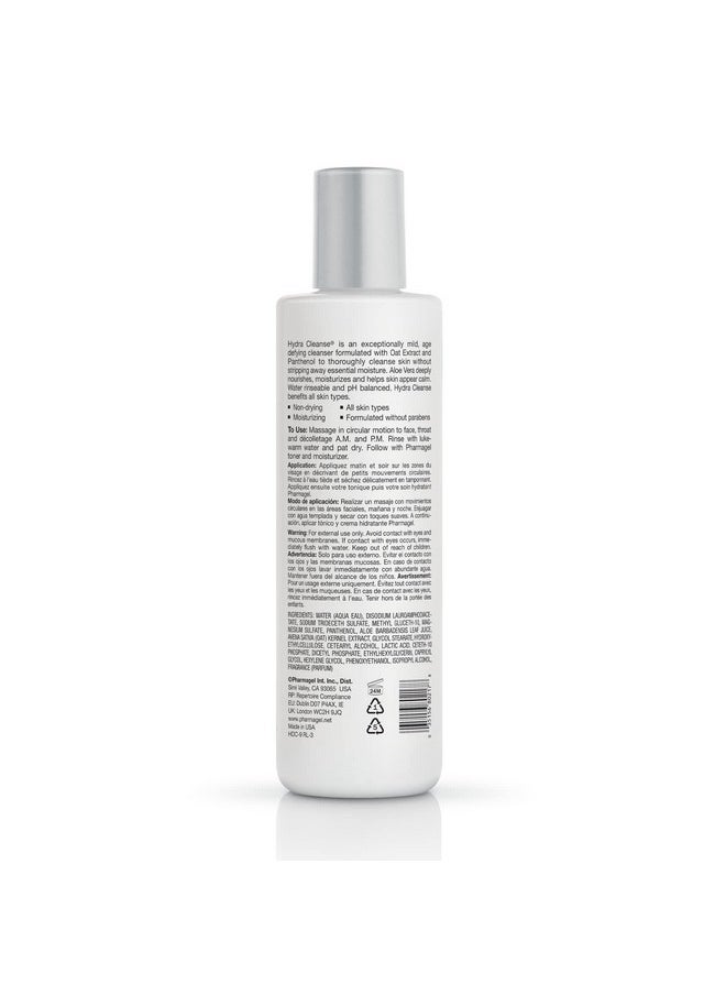 Pharmagel - Hydra Cleanse Water Rinseable Facial Cleanser For All Skin Types | Natural Face Wash | Hydrating, Age Defying, And Revitalizing Face Cleanser | 8.5 Fl. Oz. - Image 1