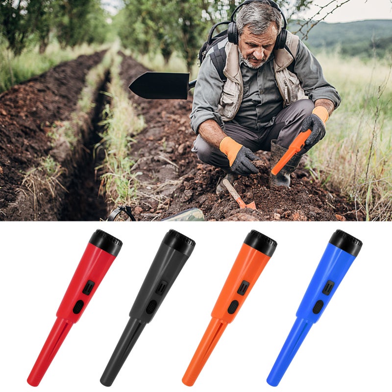 كاشف دبابة مطبق المعدن المحمول الجديد 2022 GP-Pointers كاشف الأسلاك تحت الأرض كاشف الذهب بحث 360 درجة كاشف البراغي (مع إبزيم زنبركية + حارس معصم + حقيبة مائية مقاومة + بطارية) - Image 4