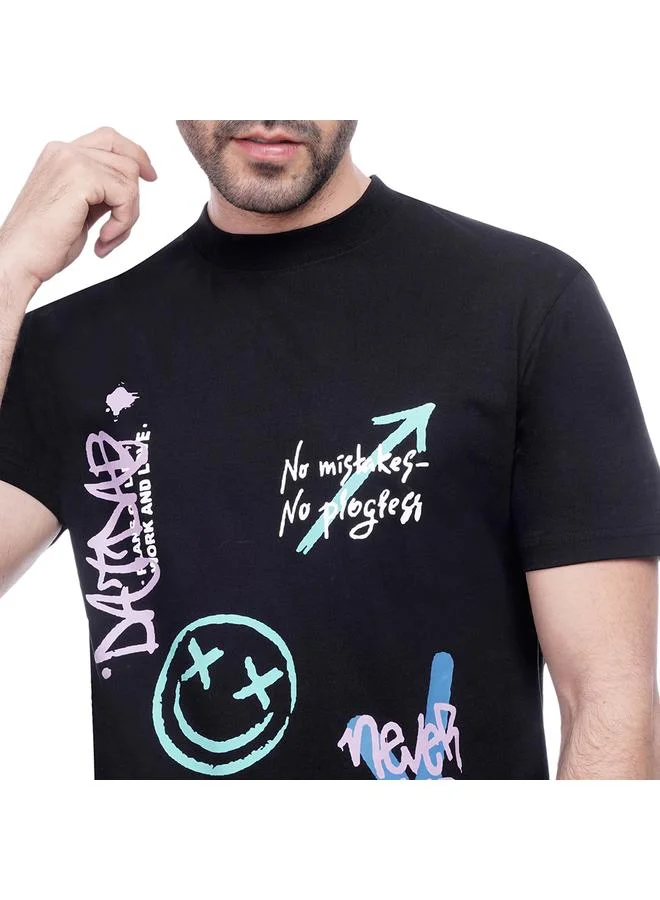 كوب تي شيرت جيرسيه مطبوع بطبعة كوب - 1000700