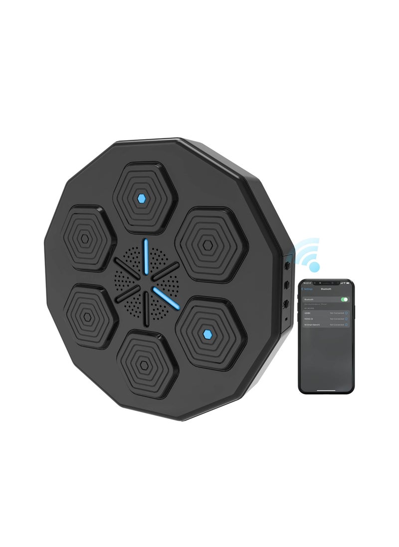 SYOSI - Music Boxing Machine, Smart Boxing Equipment with a Three-Layer Shock Absorption Configuration, Perfect for Boxing Machine and Boxing Target Workouts, for Beginners and Professionals - Image 1