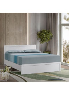 Home Box Oasis Queen Bed 204x87.6x154.8 cm, Mattress Size - 150x200cm  - Image 1