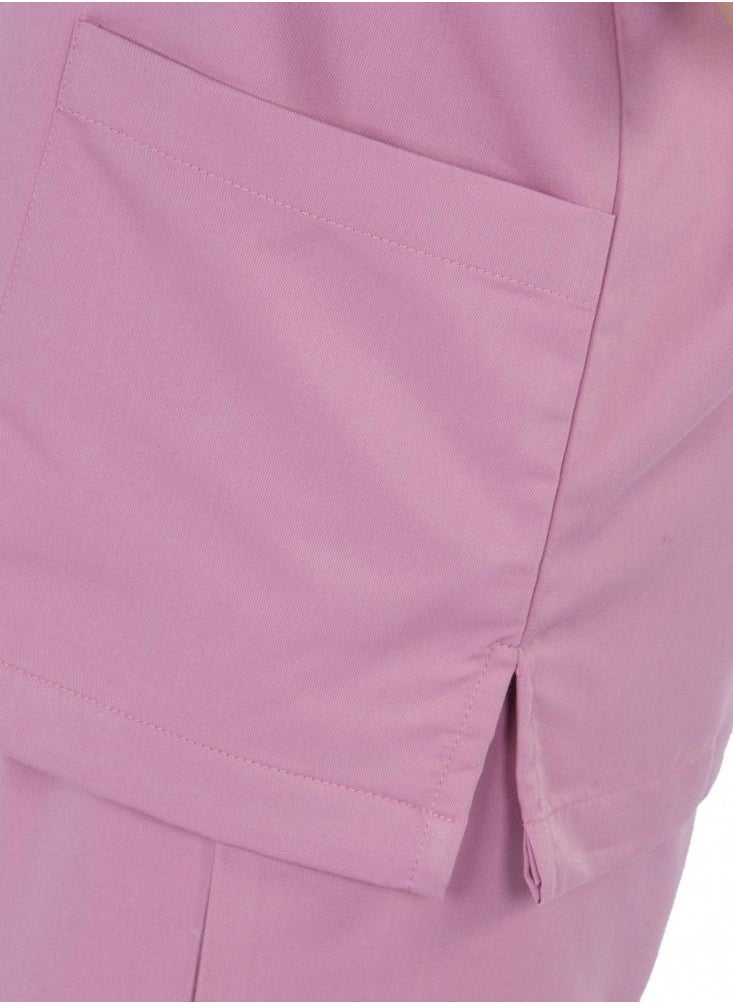 Kenzi Kenzi medical scrub set for unisex Light mauve 2  - Image 4