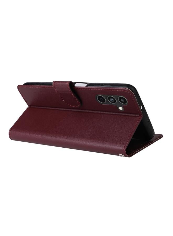 اس-توب جراب لهاتف Samsung Galaxy A15، جراب جلدي متعدد الوظائف بثلاث فتحات للبطاقات - Image 5