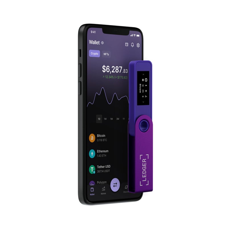 Ledger Ledger Nano S Plus Crypto Hardware Wallet (Matte-Black) - Safeguard Your Crypto, NFTs and Tokens  - Image 5