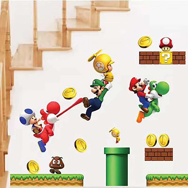 BPA Super Mario Wall Decals for Kids - Image 1