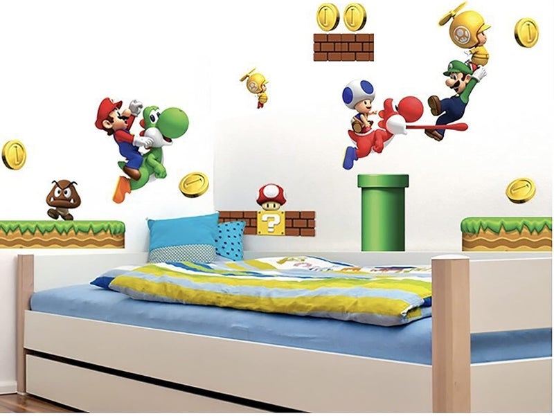 BPA Super Mario Wall Decals for Kids - Image 2