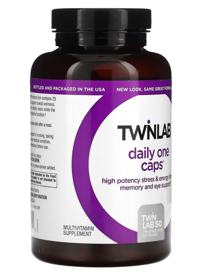 Twinlab Daily One Caps Without Iron 180 Capsules - Image 2