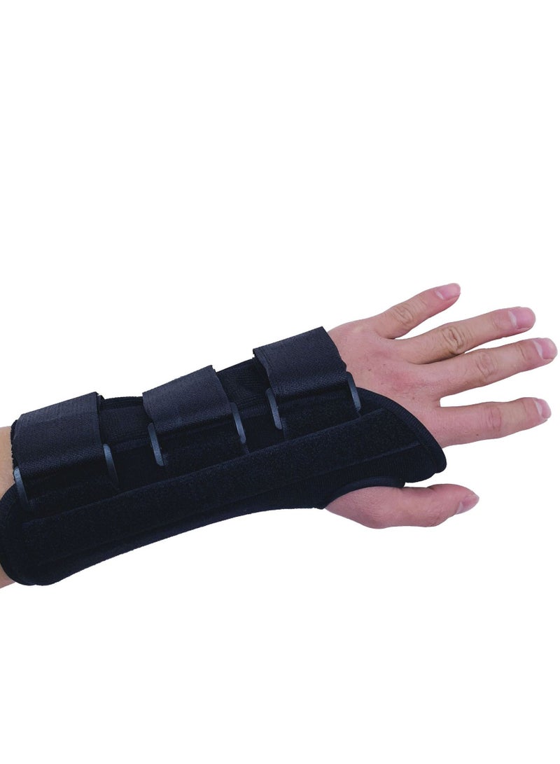 S-Color Adjustable Carpal Tunnel Left Hand Wrist Brace Support, Breathable Wrist Support Brace Splint with Aluminum Splint(Left Hand, S/M) - Image 5
