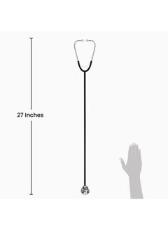 Ever Ready First Aid 143200 Dual Head Stethoscope Black  - Image 4
