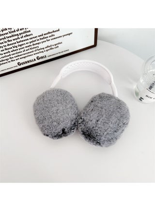 Stuffed Pure Color Suitable For Apple AirPods Max Protective Cover Headphone Protective Case AirPods Leopard Print-Color:Gray Plush-Applicable Models:Airpods MAX - pzsku/Z68F6DD24D8BB7E16A6ACZ/45/1745340856/6ae58358-ace2-4ef6-afff-1ef5a340371c