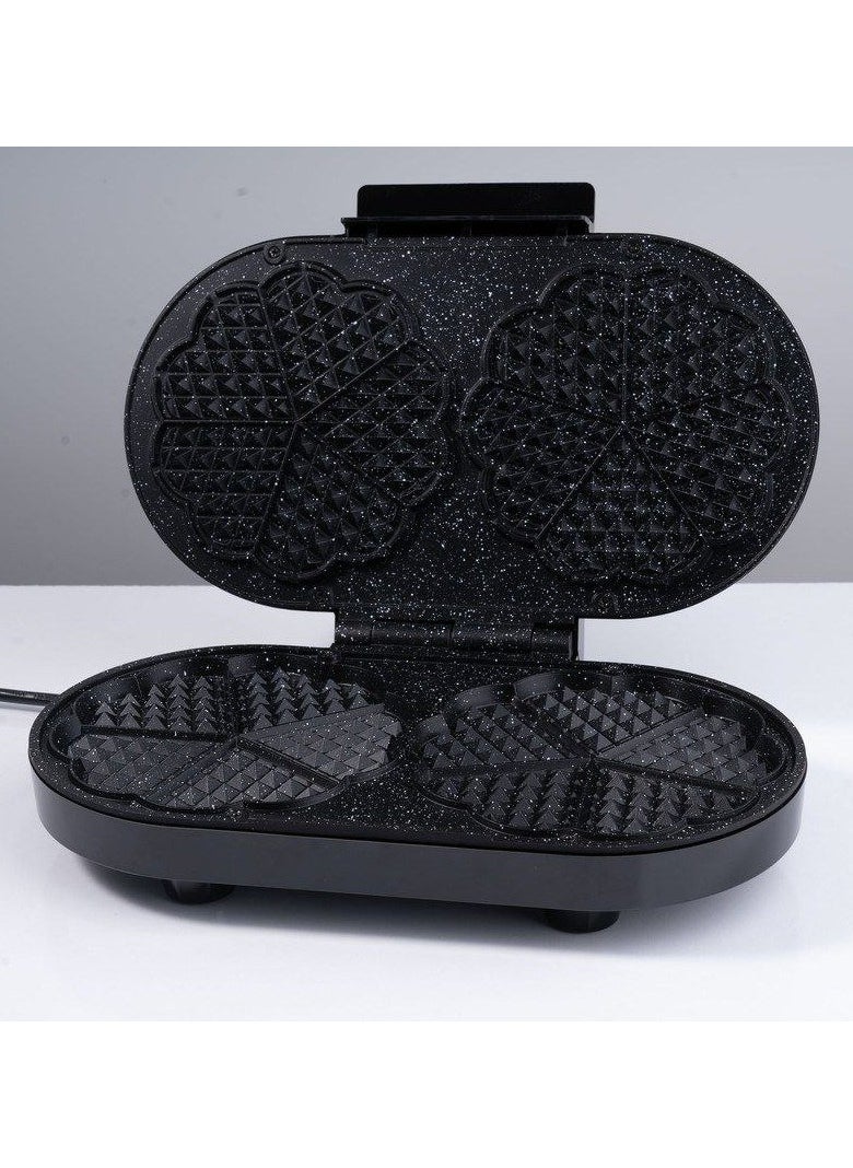 Generic - Compact Twin Waffle Maker Double Delight for Perfect Waffles. - Image 1