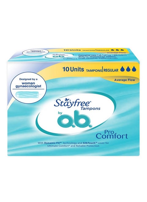 Tampons By Ob Reg 10'S Carton