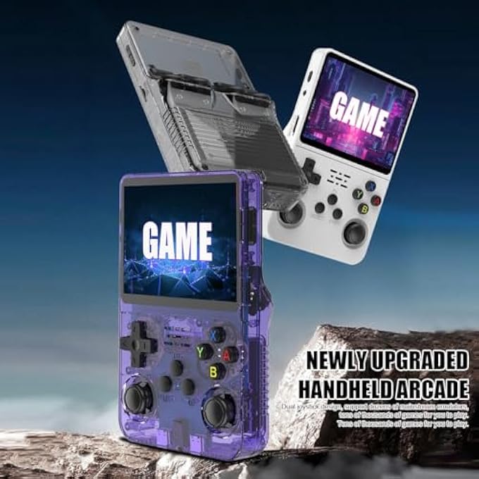 POCKET RETRO GAMING CONSOLE R36S  3.5″ IPS HD SCREEN, 1GB RAM, 64GB STORAGE, 20+ EMULATORS & 6‑HOUR BATTERY  PORTABLE LINUX HANDHELD FOR CLASSIC GAMES - Image 5