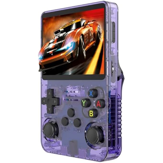 POCKET RETRO GAMING CONSOLE R36S  3.5″ IPS HD SCREEN, 1GB RAM, 64GB STORAGE, 20+ EMULATORS & 6‑HOUR BATTERY  PORTABLE LINUX HANDHELD FOR CLASSIC GAMES - Image 1