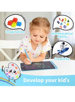 MOTARRO MOTARRO 12-Inch Colorful LCD Writing Tablet for Kids – Erasable Doodle Board with Stylus, Eye-Friendly Screen, Fun & Educational Toy for Drawing & Learning (Pink)  - Image 3