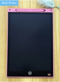 MOTARRO MOTARRO 12-Inch Colorful LCD Writing Tablet for Kids – Erasable Doodle Board with Stylus, Eye-Friendly Screen, Fun & Educational Toy for Drawing & Learning (Pink)  - Image 2