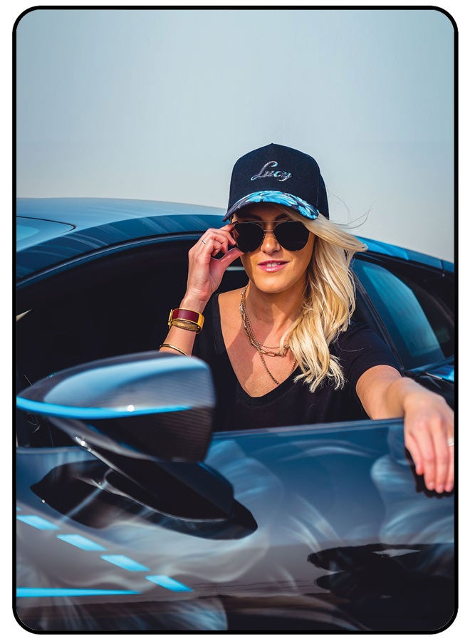 EYE CATCH Protective Case Cover For Samsung Galaxy Tab S9 FE Supercar-Blondie - Image 1