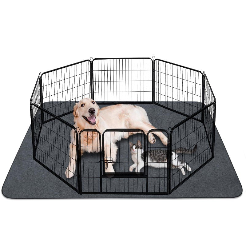 INVENHO Washable Pee Pads for Dogs 60"x48" Reusable Dog Pads Large Upgrade Non-Slip Dog Pee Pads Heavy Absorbency Puppy Pee Pads Quick Dry Whelping Pads/Waterproof Puppy Training Pad - Image 1
