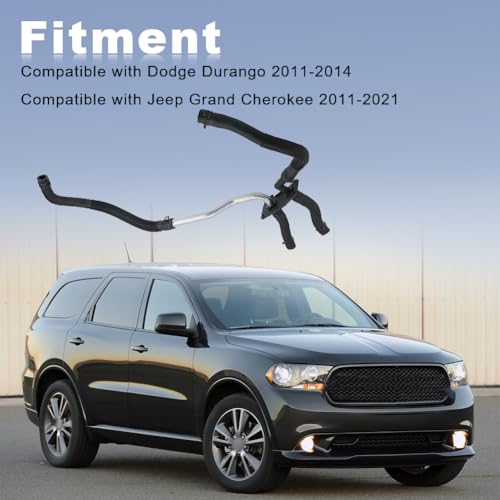 JDMON Heater Supply Return Hose Compatible with Jeep Grand Cherokee 20112020 Dodge Durango 20112014 Replacement for 55038030AN - Image 3